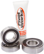 Pivot Works Rear Wheel Bearing Kit for KTM 65 SX - Complete Drive Bearing and Seal Set