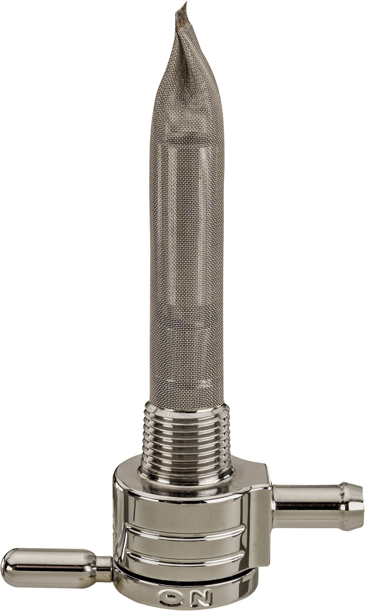 GOLAN 75-516S-CS 3/8 NPT Chrome Ball Bearing Petcock with Detents for Fuel System