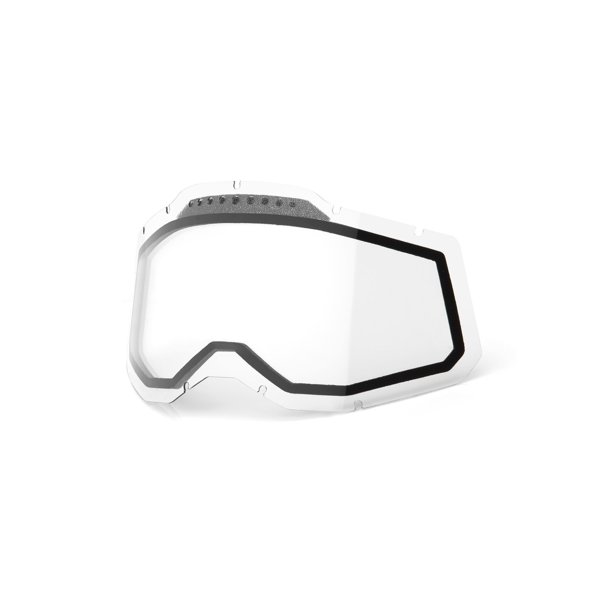 100-Percent RC2/AC2/ST2 Dual Pane Vented Clear Lens for Offroad Eyewear