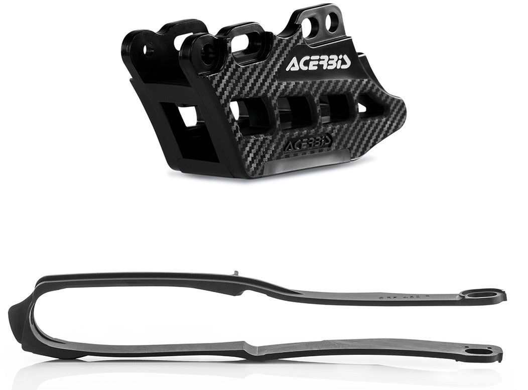 ACERBIS Chain Guide Slider Kit for Honda CRF250R and CRF450R – Black, Part #2666240001