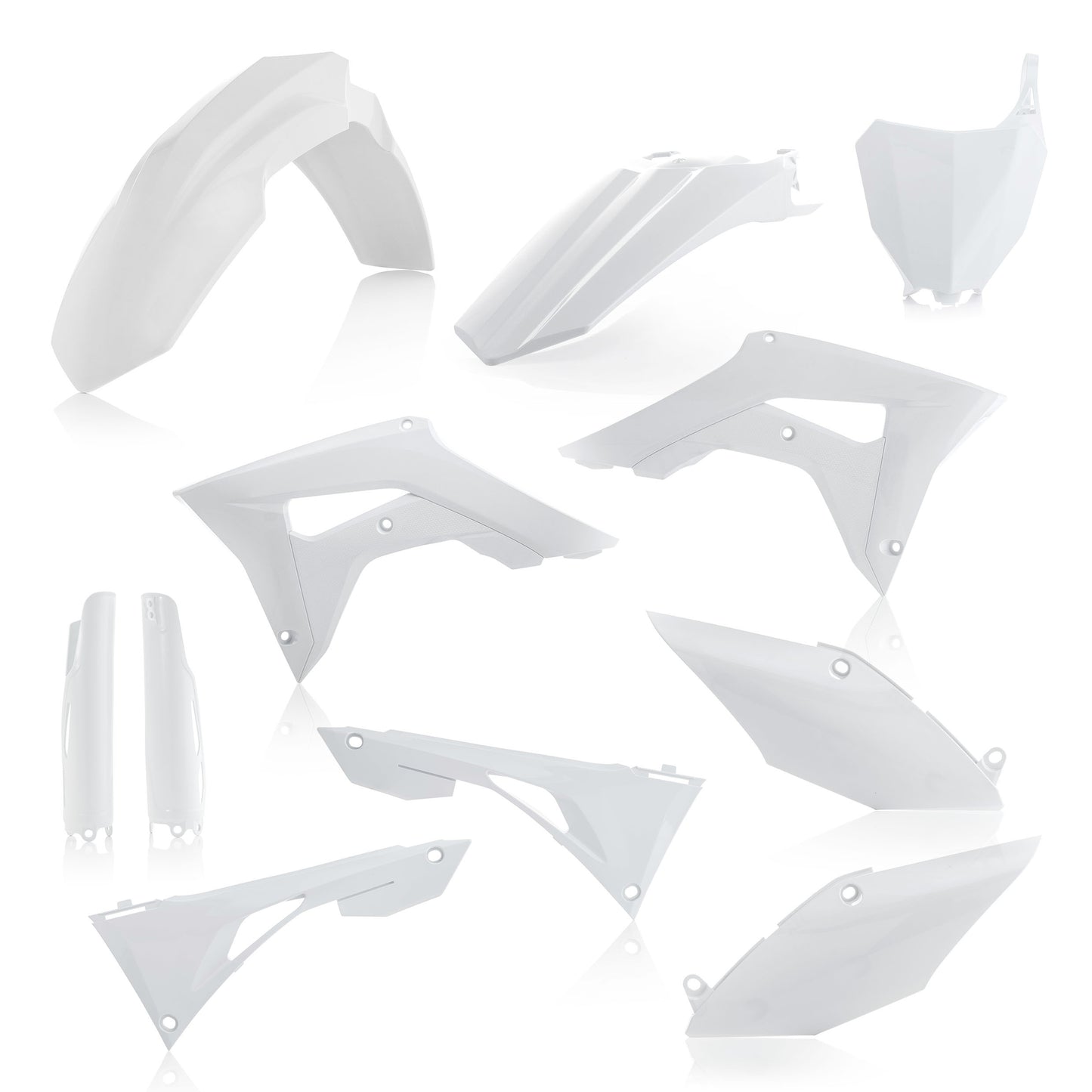 ACERBIS Full Plastic Kit for Honda CRF Models - White