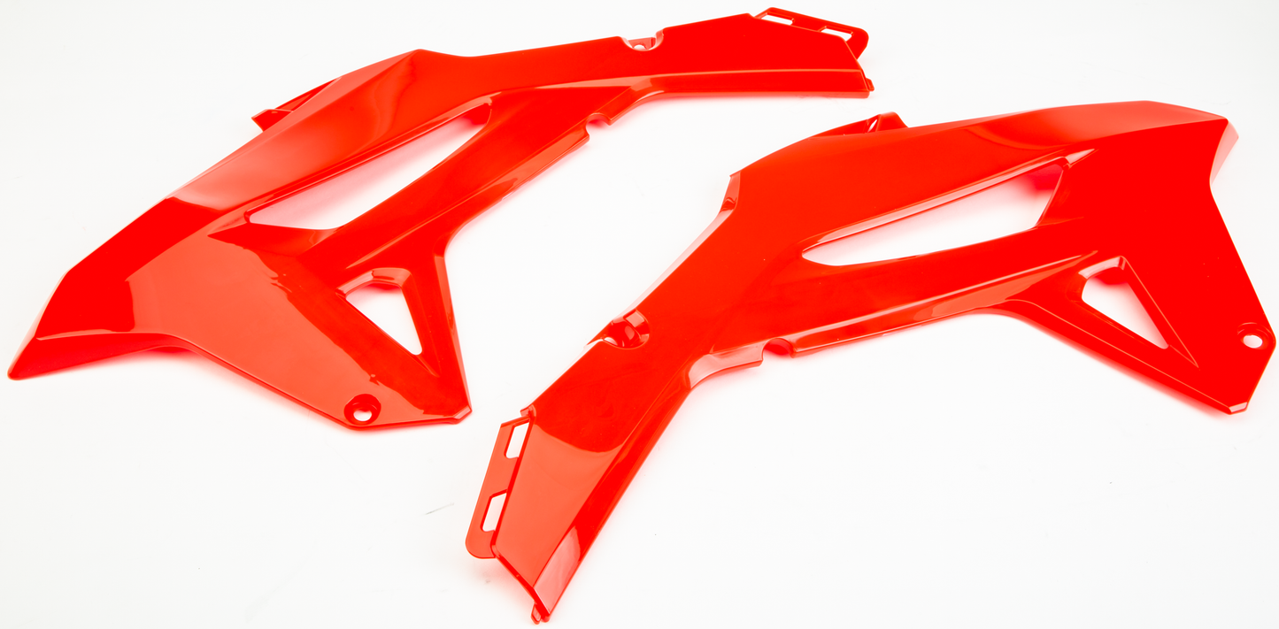 POLISPORT Radiator Scoops Red for Honda CRF450R and CRF250R (2021-2024)