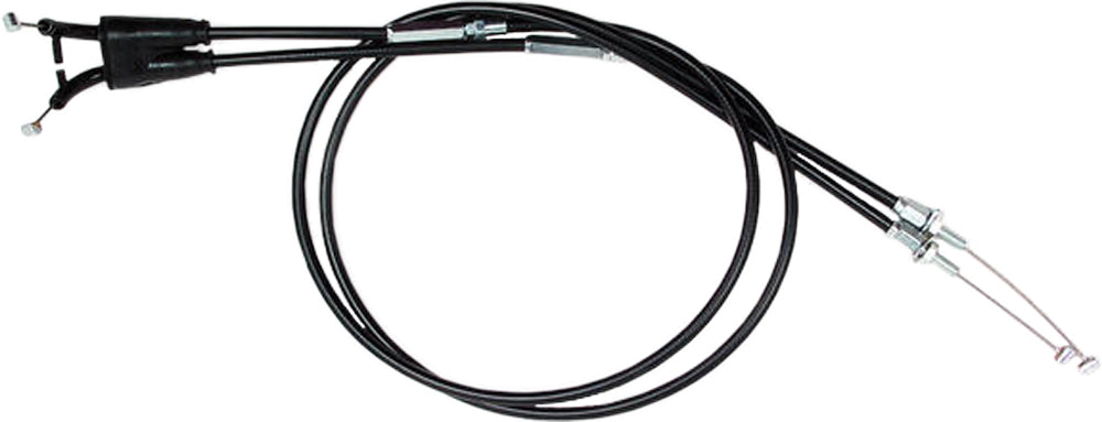 Motion Pro Black Vinyl Throttle Push Pull Cable Set for Kawasaki KX450F (2009-2011)