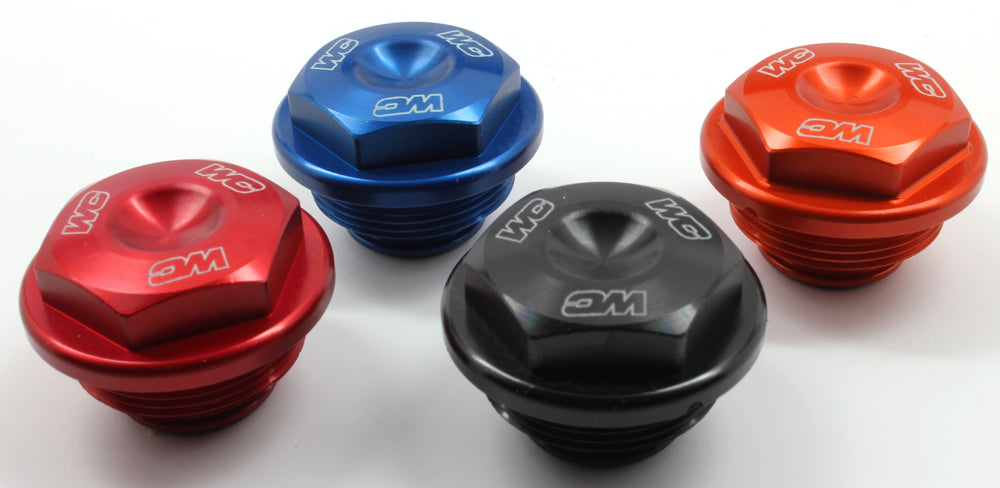 WORKS Aluminum Rear Brake Cover for KTM Offroad Models in Orange