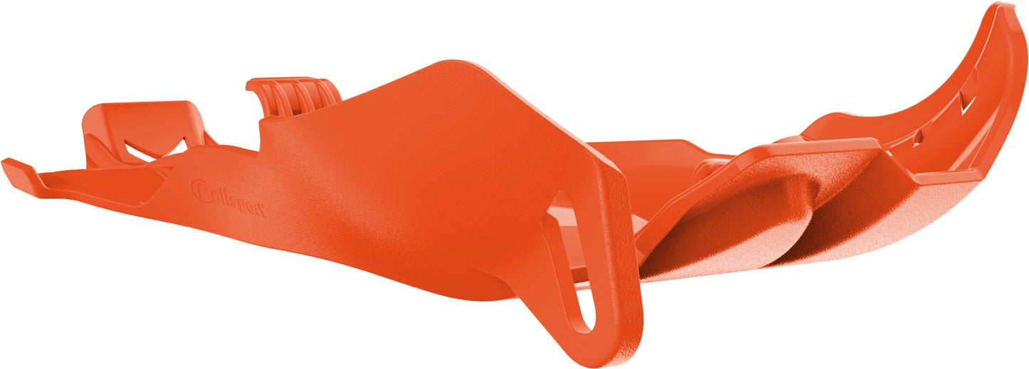 Polisport Fortress Skid Plate with Linkage Protector for KTM 250 SX (2006-2015) in Orange