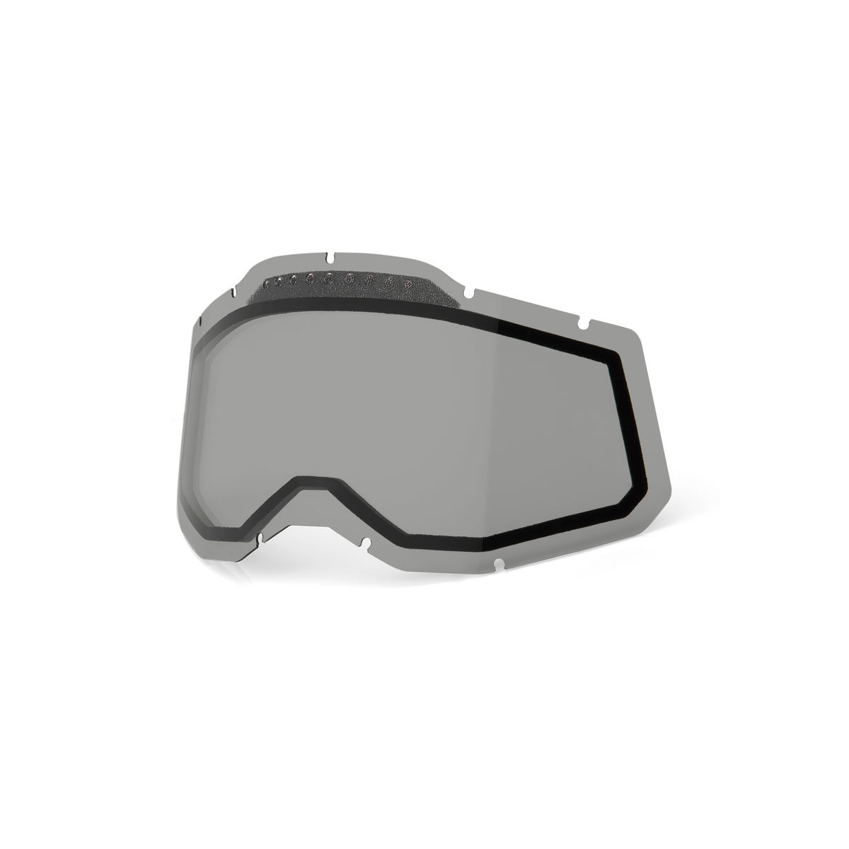 100-PERCENT Rc2/Ac2/St2 Dual Pane Vented Smoke Lens for Offroad Eyewear