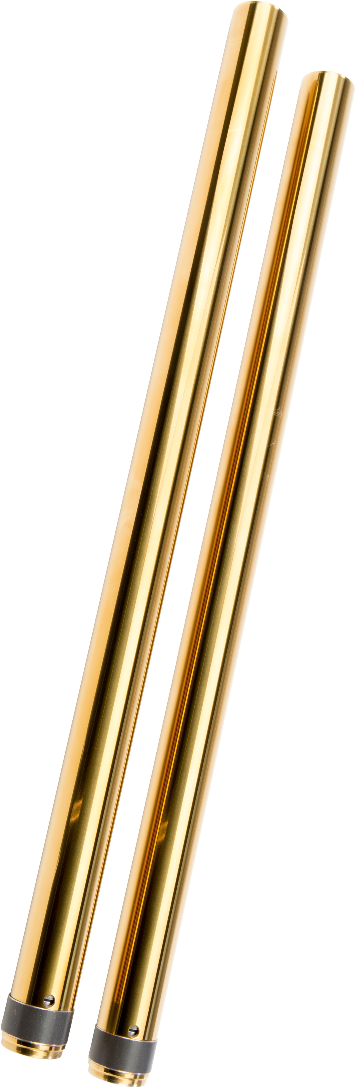 HardDrive Gold Fork Tubes 49mm for Harley Davidson FXD and FXDB Dyna Models