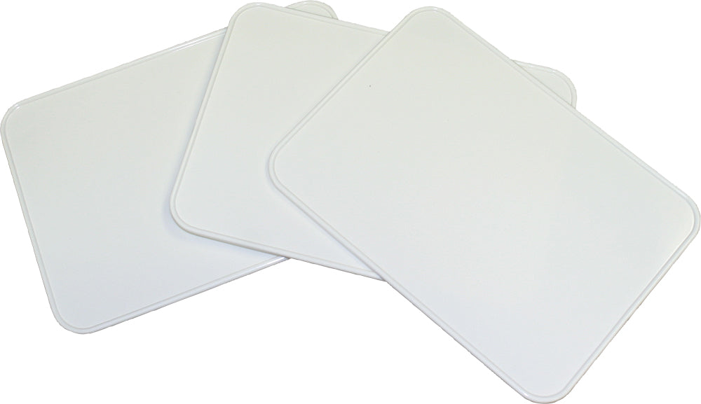UNI NP-300WR Plastic Number Plate 7 x 10 Inches, Pack of 3