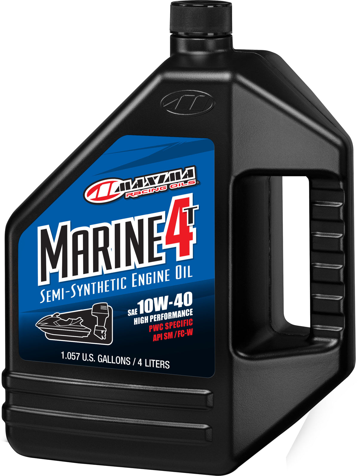 Maxima Marine Semi-Synthetic Engine Oil 10W-40, 1 Gallon