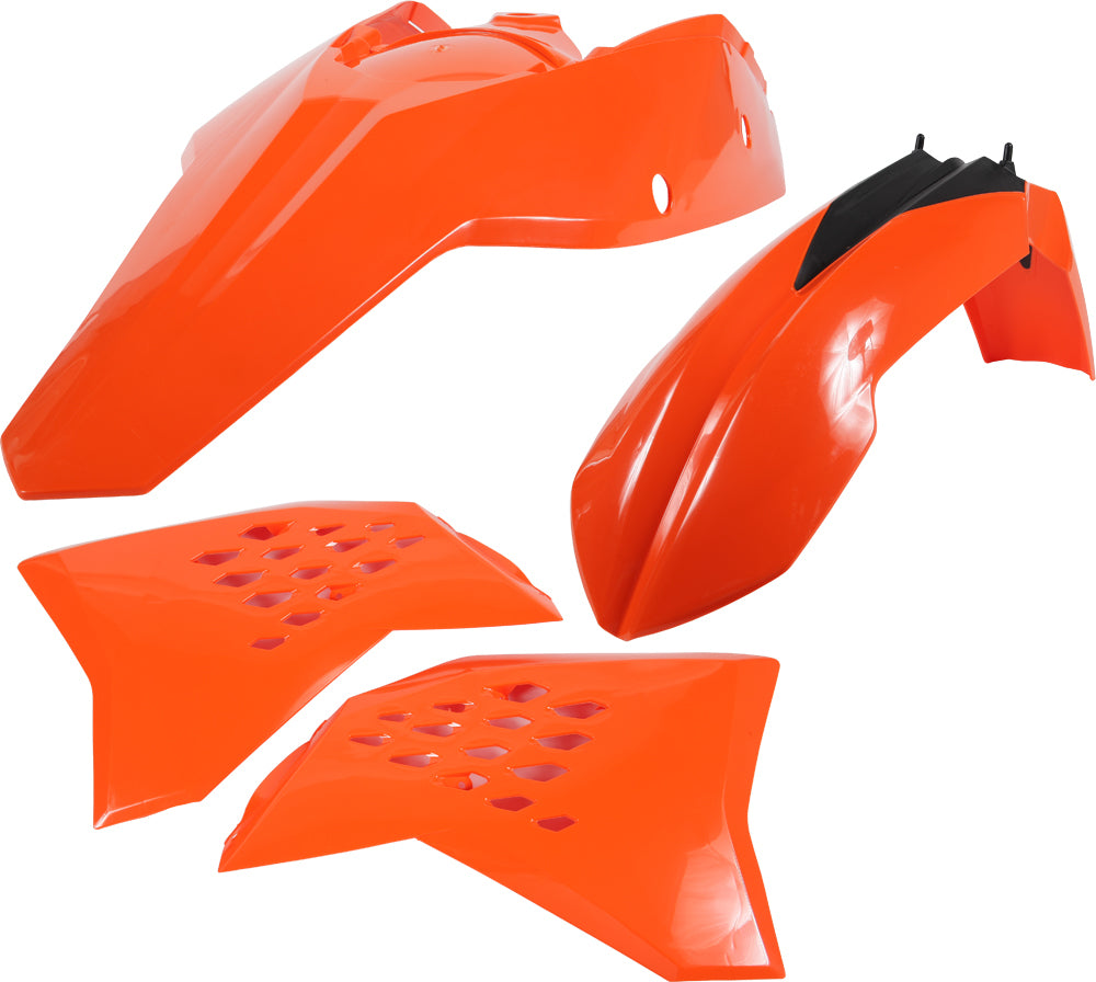 ACERBIS Plastic Kit Orange for KTM 200, 250, and 530 XC-W Models