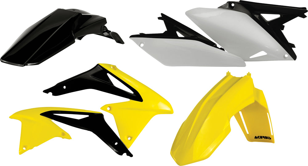 ACERBIS Plastic Body Kit for Suzuki RM-Z450 (2008-2017) – Yellow Offroad Replacement Parts