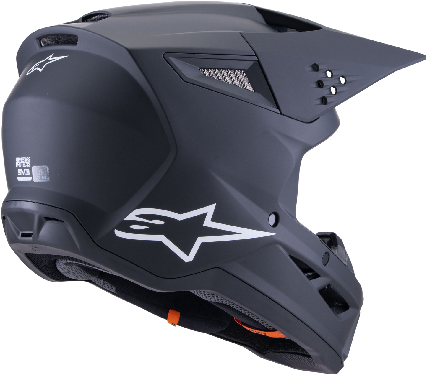 Alpinestars SM3 Off-Road Helmet Black Matte 2X-Large – Certified Safety and Enhanced Comfort for Trail Riding