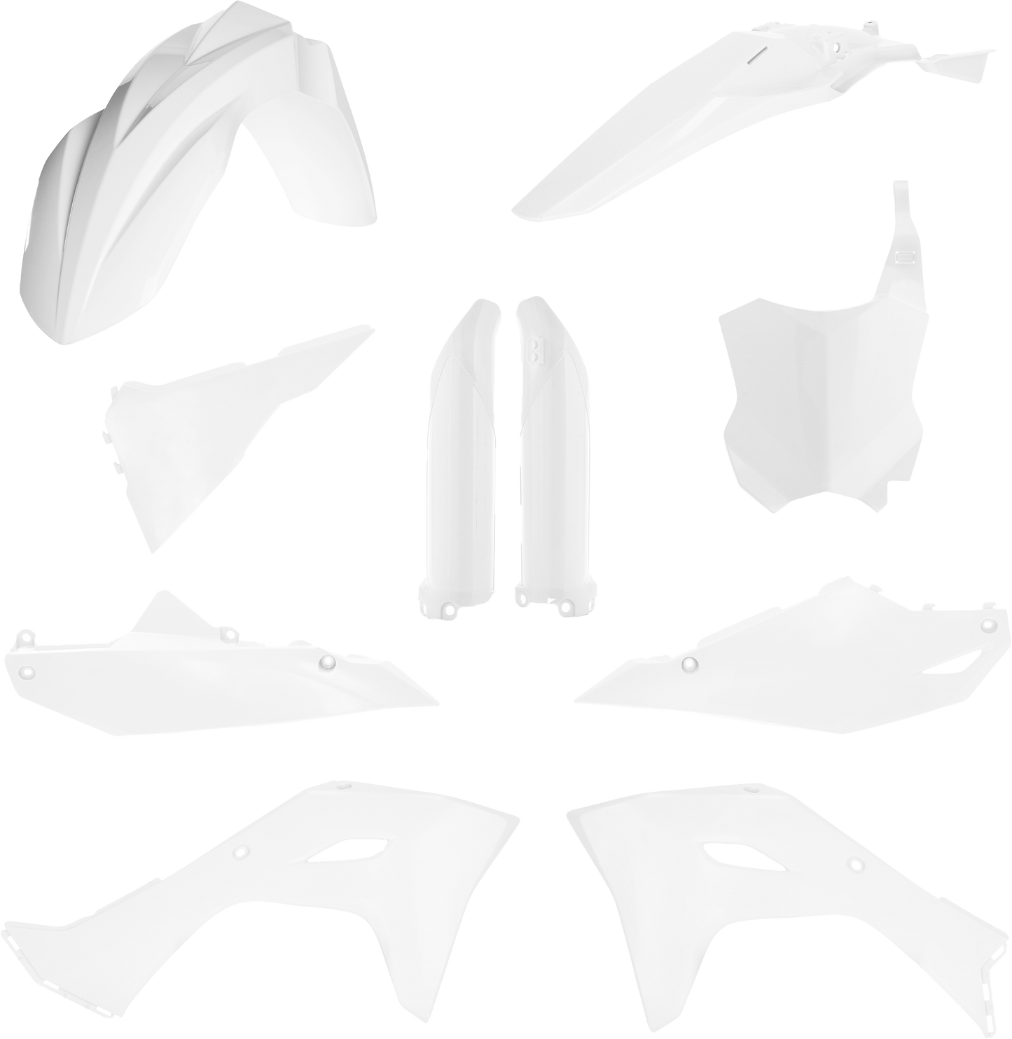 ACERBIS Full Plastic Kit for Kawasaki KX450F and KX450X in White – Model 2983570002