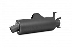 MBRP Part AT-6502SP Single Slip-On System with 4.25-Inch Sport Muffler for Polaris ATV/UTV