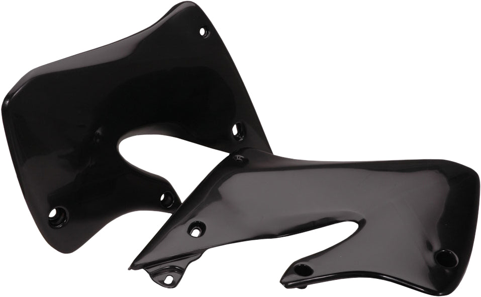 ACERBIS Radiator Shrouds for Honda CR125R and CR250R - Black, Part 2071300001