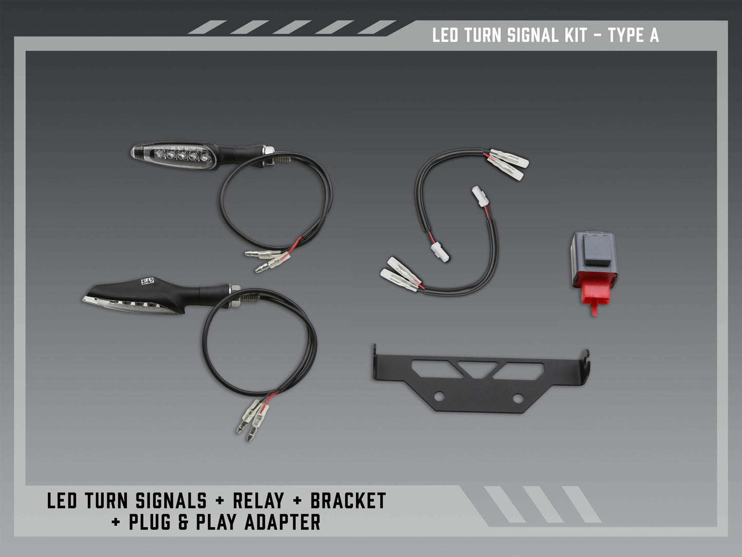 Yoshimura V2 Fender Eliminator Kit for Street Bikes - Part 075BG-STD-A-K