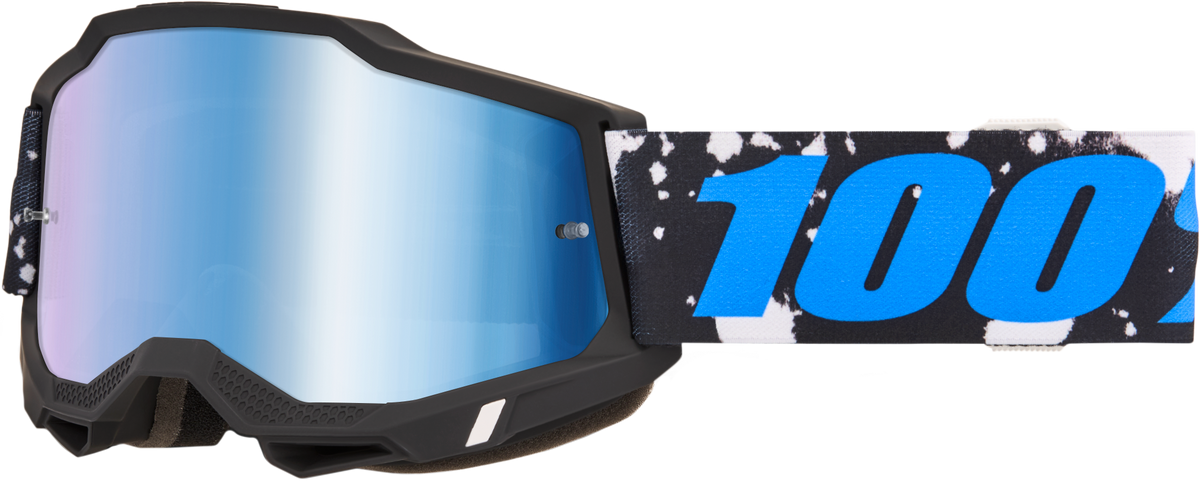 100-Percent Accuri 2 Goggle Calisto Mirror Blue – Offroad Performance Eyewear with Enhanced Visibility