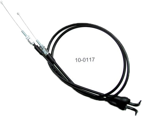 MOTION PRO Black Vinyl Throttle Push Pull Cable Set for KTM Offroad Models