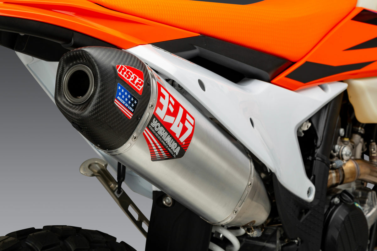 Yoshimura RS-12 Slip-On Muffler for KTM and Husqvarna Motorcycles