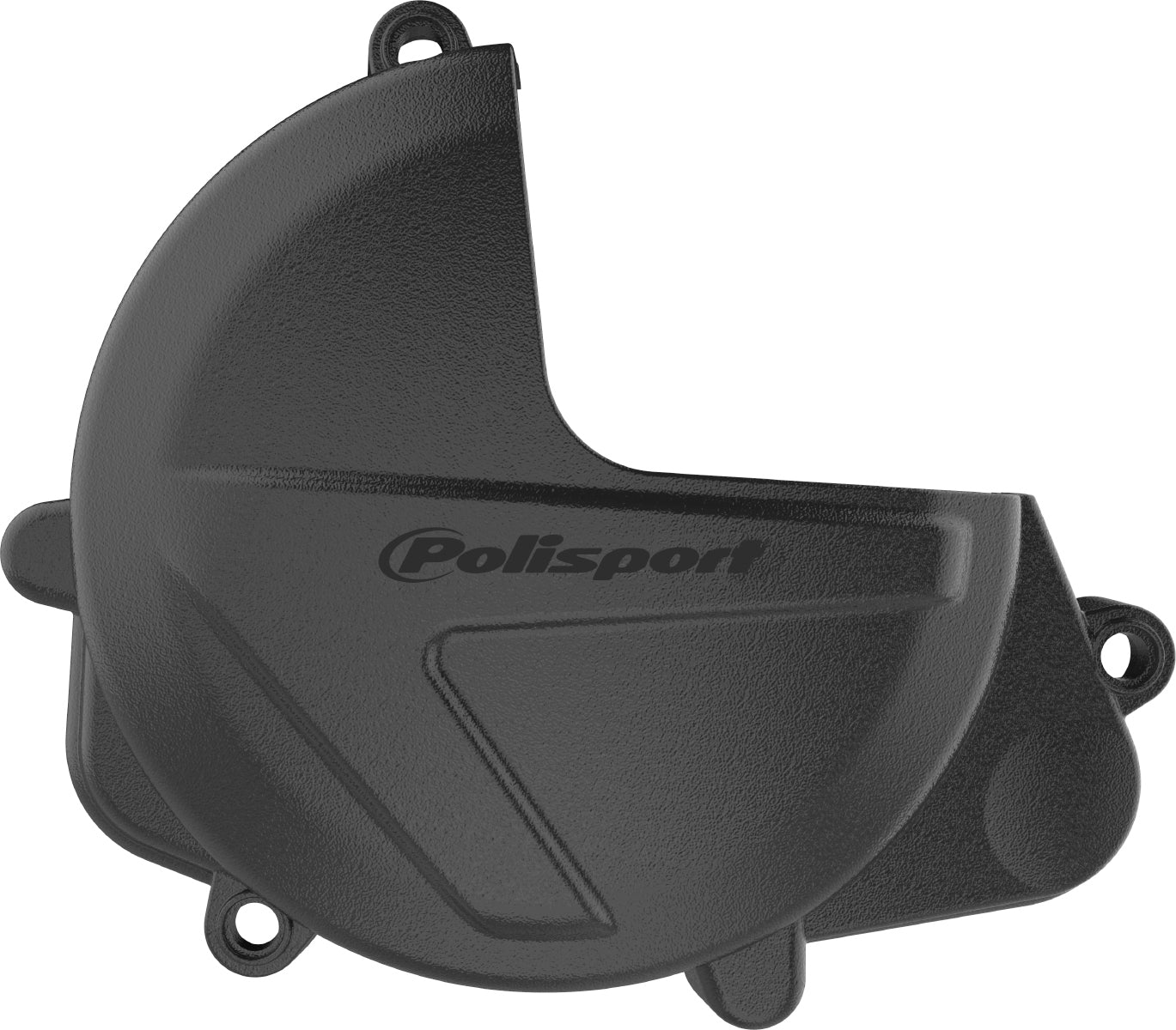 POLISPORT Clutch Cover Protector for Honda CRF450R/CRF450RX – Black
