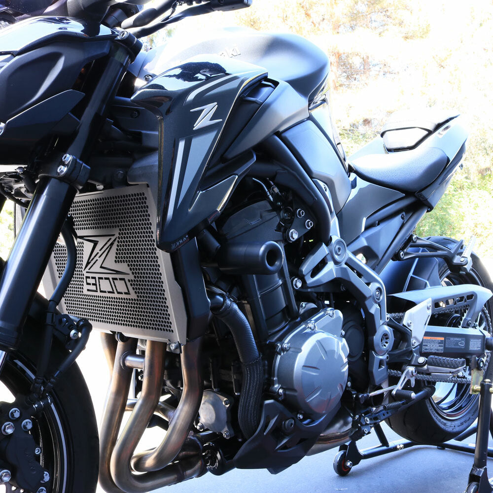 Shogun Motorsports Black Frame Sliders for Kawasaki Z900 – Model Years 2017-2022