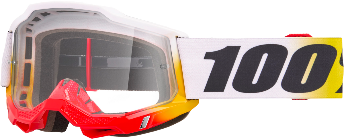 100-Percent Accuri 2 Goggle with Clear Lens for Offroad Protection