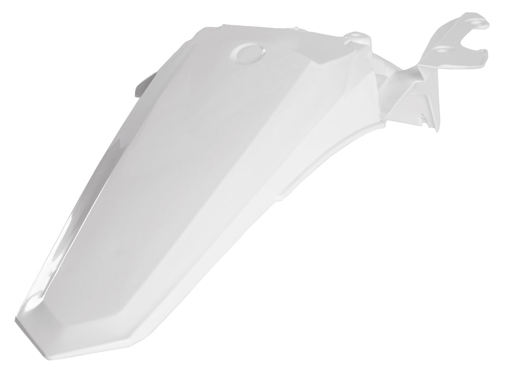 ACERBIS Rear Fender for Yamaha YZ250FX & WR250F - White Offroad Body Accessory
