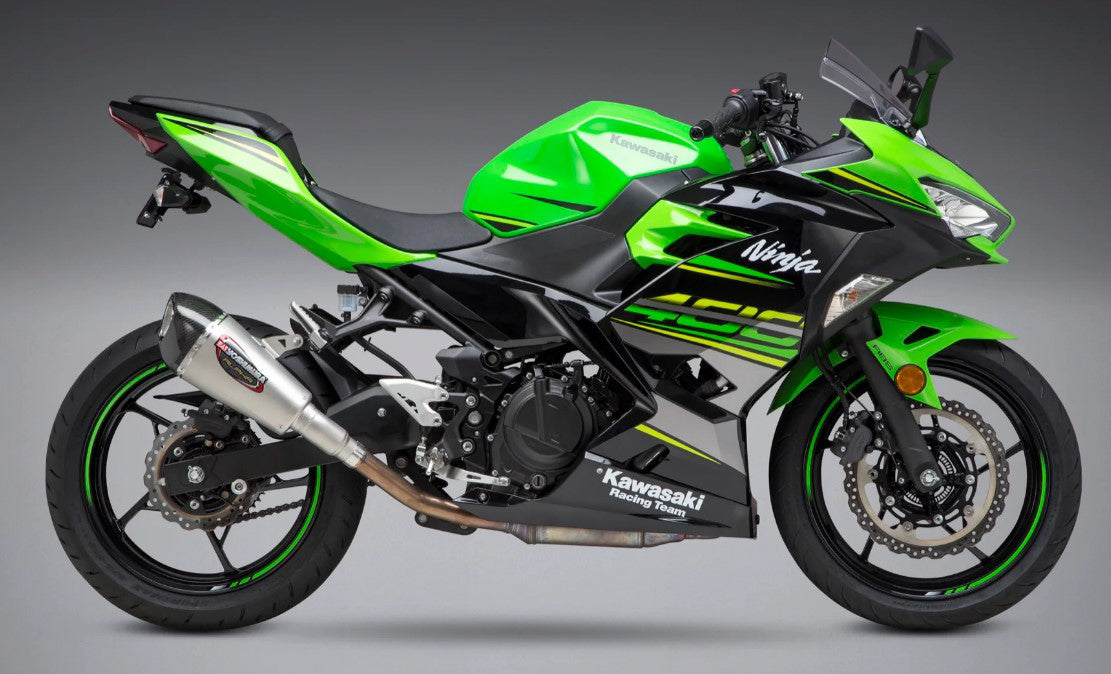 Yoshimura Alpha T Slip-On Exhaust for Kawasaki Ninja 400 & Z400 (2018-2023)