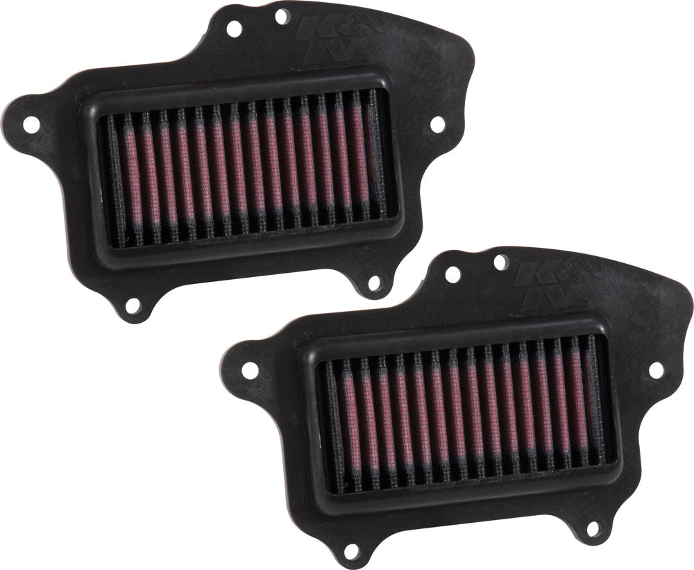 K&N SU-1409 High-Performance Washable Air Filter for Suzuki VL1500B and VL1500T Models