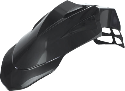Acerbis Super Front Fender Black for Dirt Track DTX Bikes and More