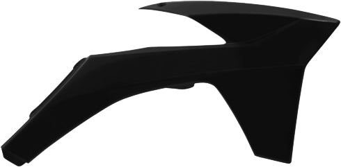 ACERBIS Radiator Shrouds for KTM Offroad Bikes - Black (Part #2205440001)