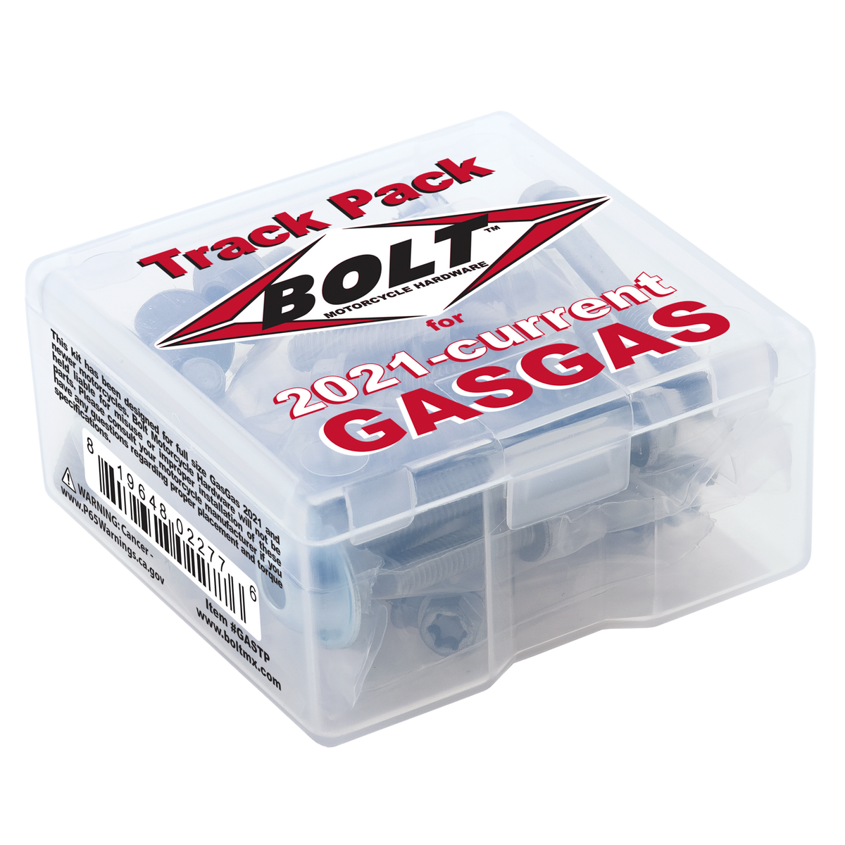 BOLT Gas Gas Track Pack GASTP - Essential Fastener Kit for Offroad Vehicles