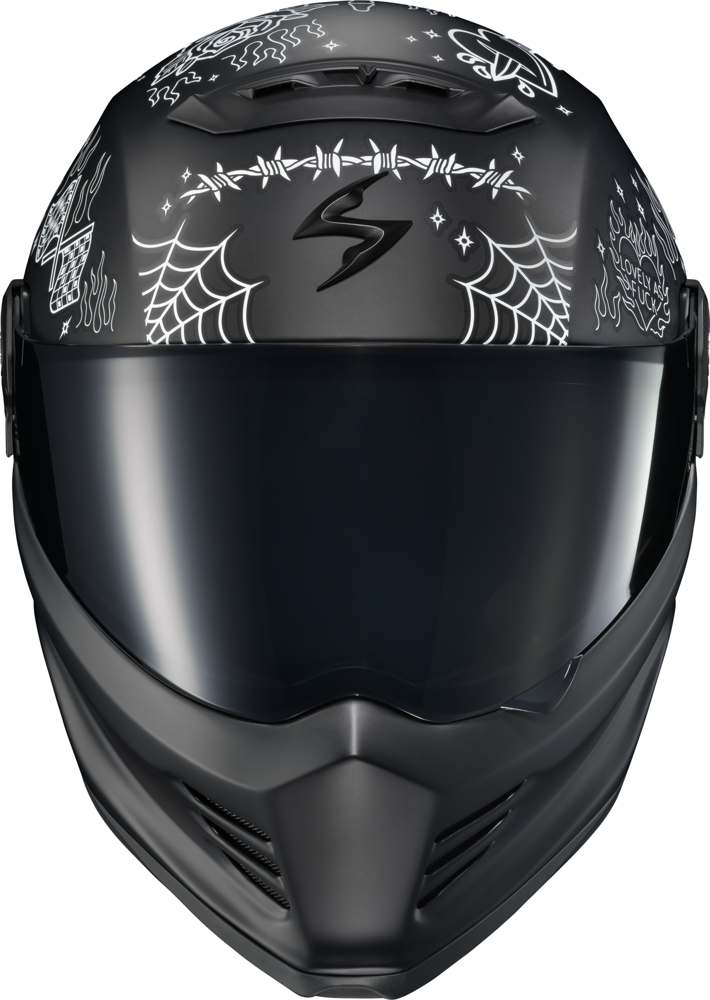 ScorpionEXO Covert FX Full Face Motorcycle Helmet - Black, Large