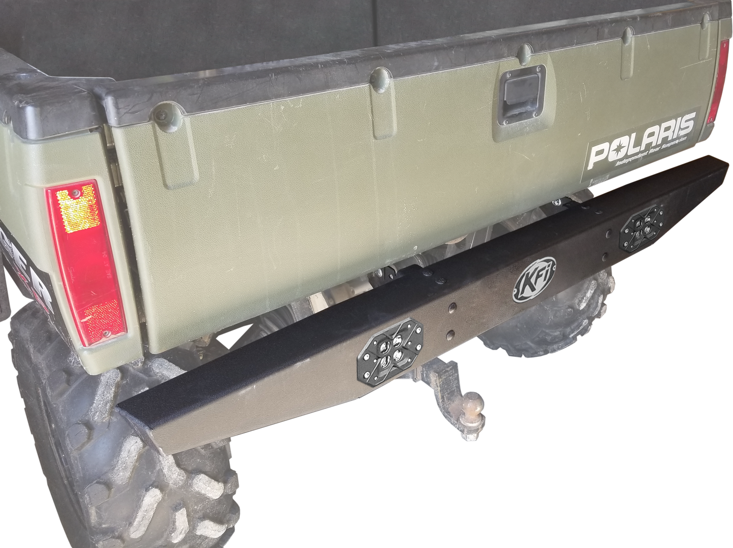 KFI Rear Bumper for Polaris Ranger Crew 800 & 900 Models – Durable Steel ATV/UTV Body Protection