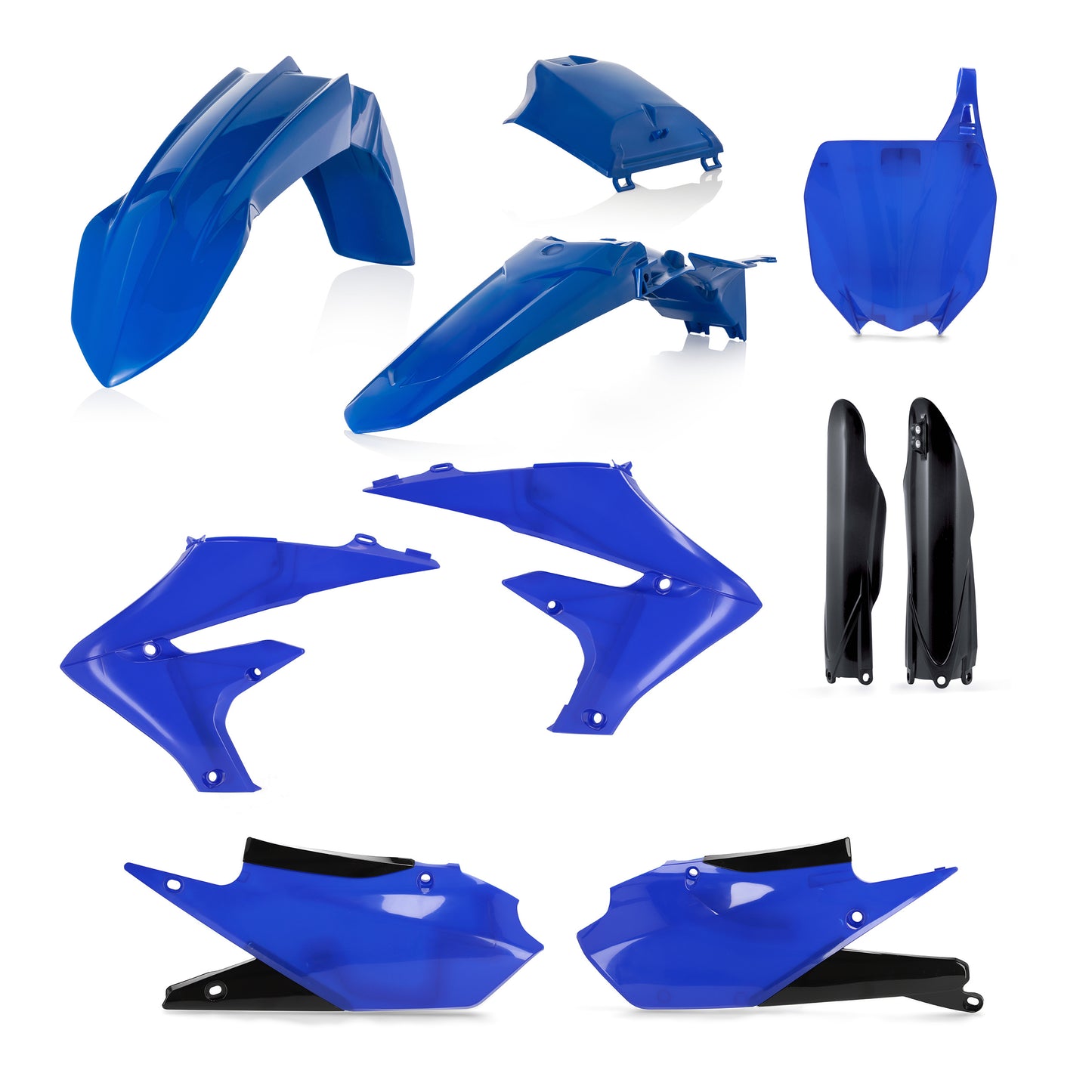 ACERBIS Full Plastic Kit for Yamaha YZ Models - Original Factory Style Replacement Body Parts
