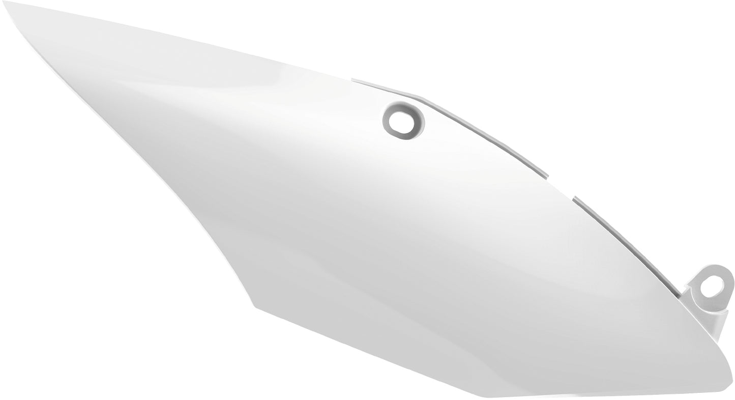POLISPORT Side Panels White for Honda CRF Models | Durable Gloss Polypropylene Replacement Body Parts