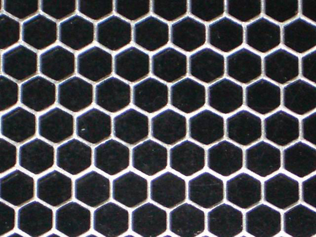 HELIX Aluminum Mesh Sheet 18 x 18 inches with Honeycomb Design, Part Number 005-1803