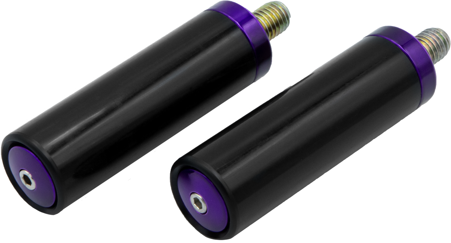 SANTORO FABWORX SF80019 Frame Mount Slider Chacho Purple for V-Twin Motorcycles