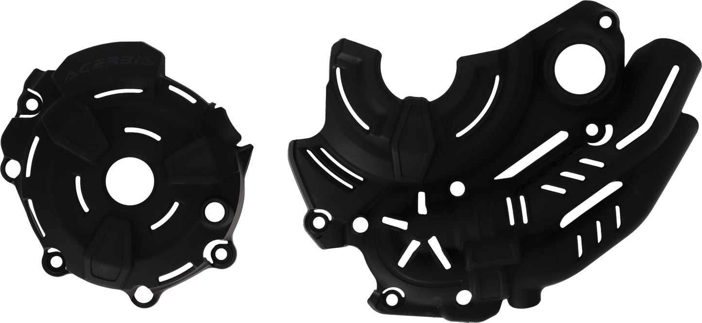 ACERBIS Ignition and Clutch Covers for Yamaha XTZ700 Ténéré - Black