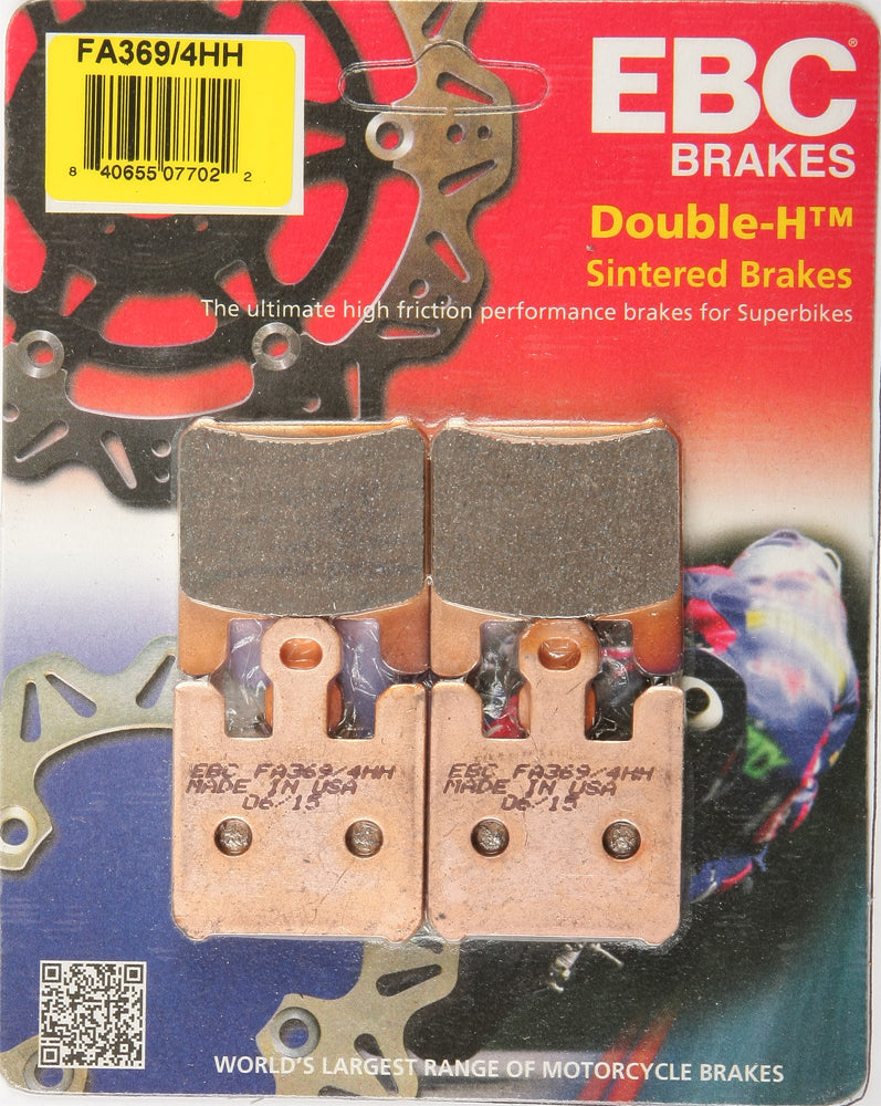 EBC FA369/4HH Street Brake Pads for Kawasaki Ninja ZX-10R and Vulcan 1600 Models