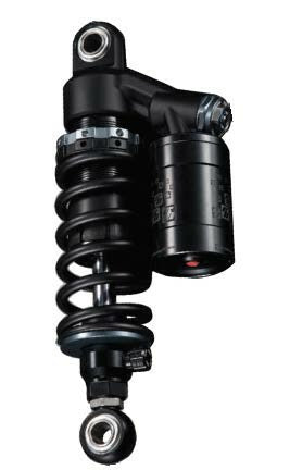 Racing Brothers Shicane HLR Vintage Twin Shocks - High-Performance Street Suspension for Swing Arms