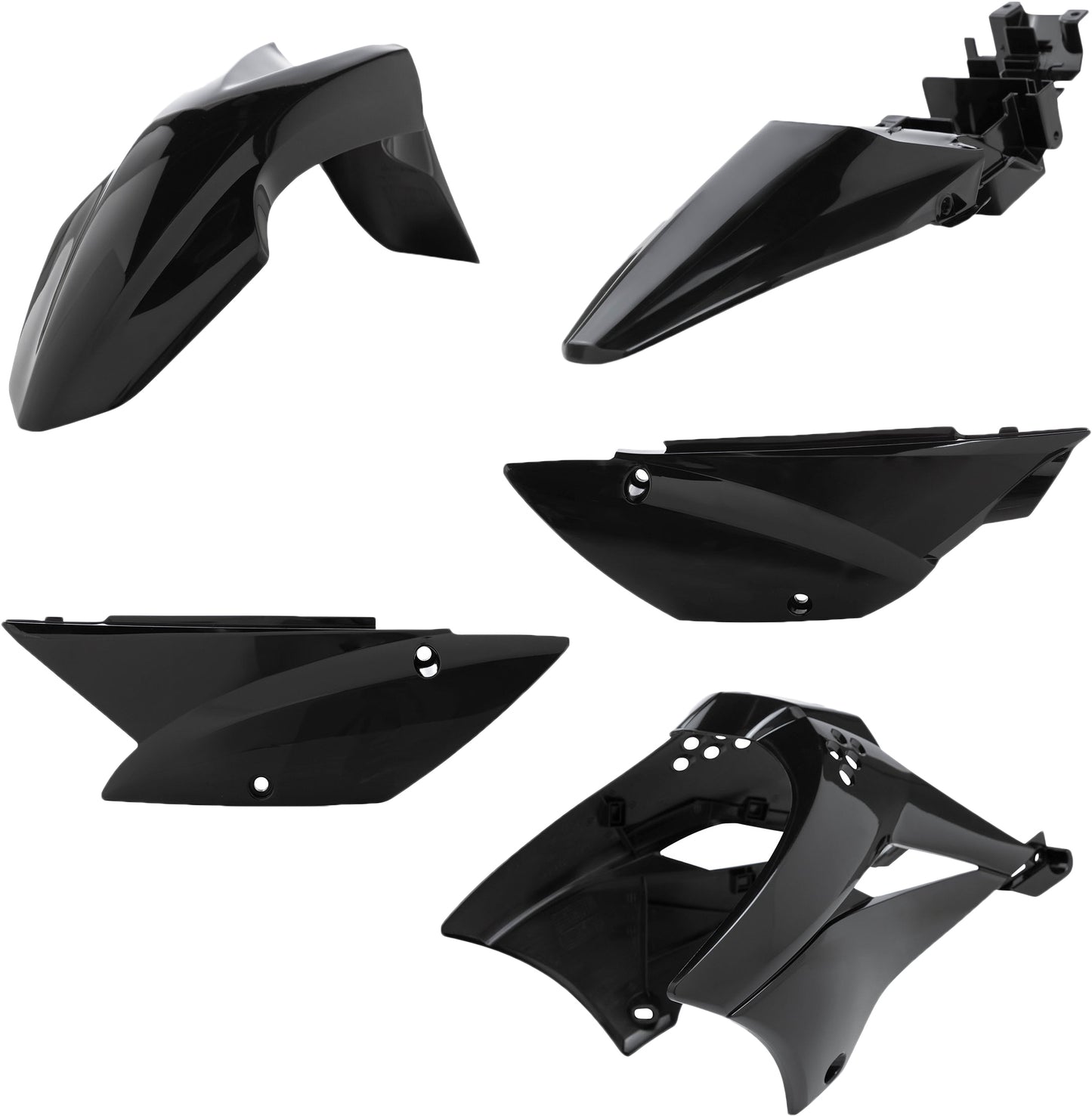 ACERBIS Plastic Body Kit for Kawasaki KLX110 2010-2019 – Black