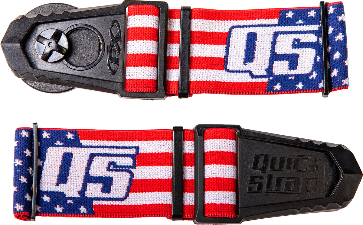 Quick Strap USA Flag Eyewear Strap Compatible with Scott, Smith, Oakley and More