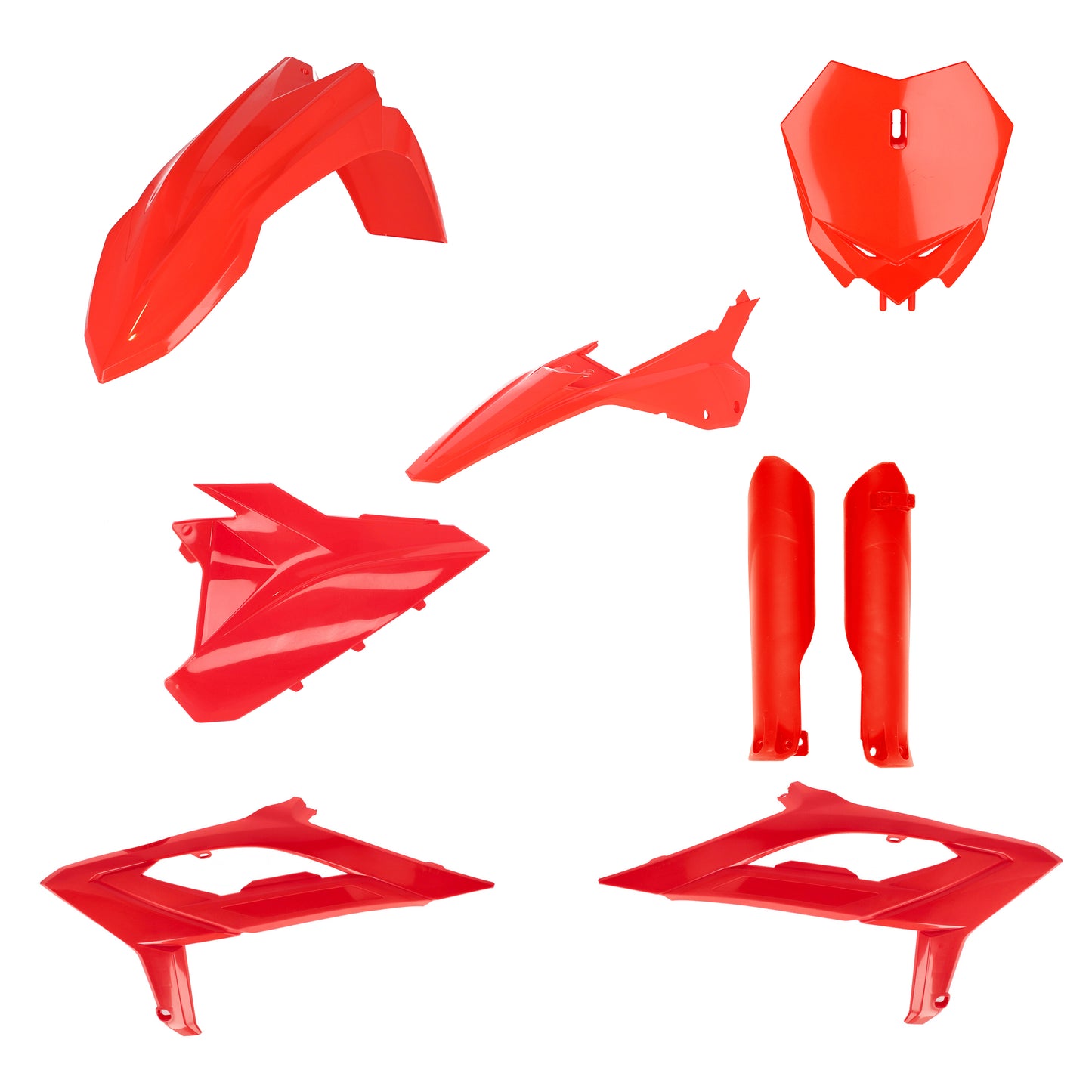 ACERBIS Full Plastic Kit for Beta 300 RX & 450 RX – Red Offroad Replacement Body Parts