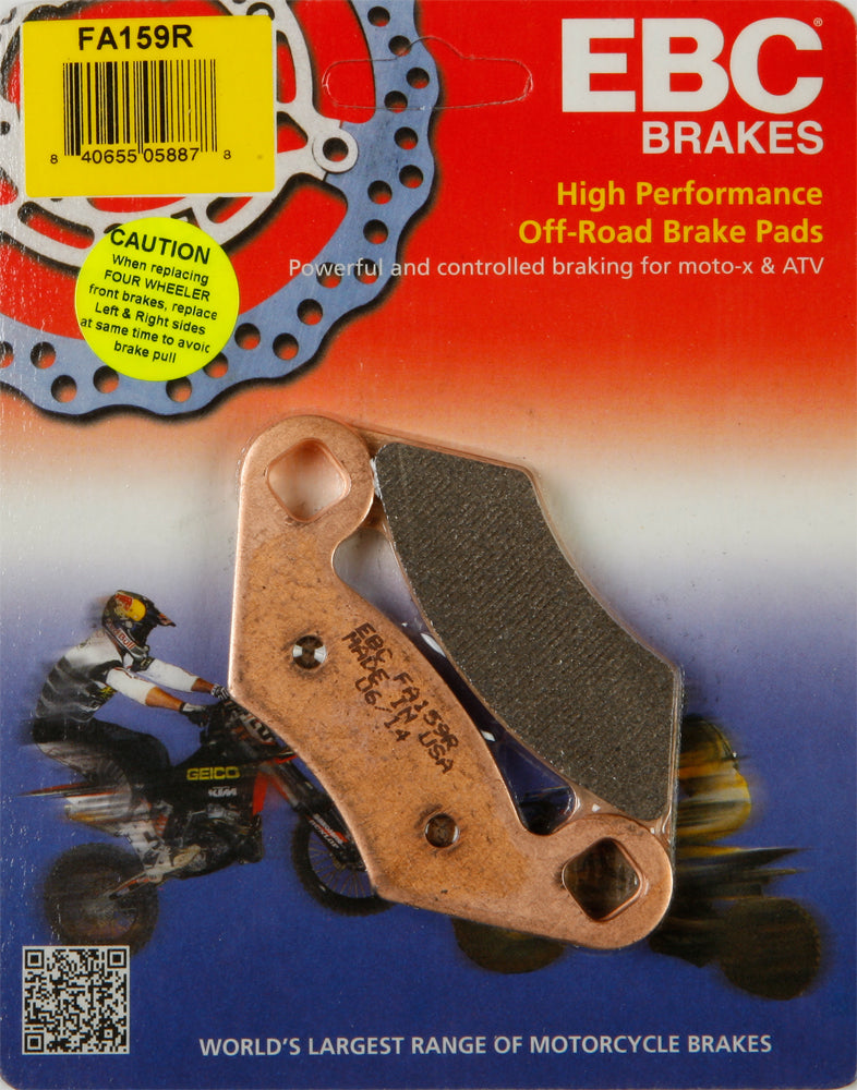 EBC FA159R Brake Pads for Polaris ATV/UTV – High-Performance Replacement Parts
