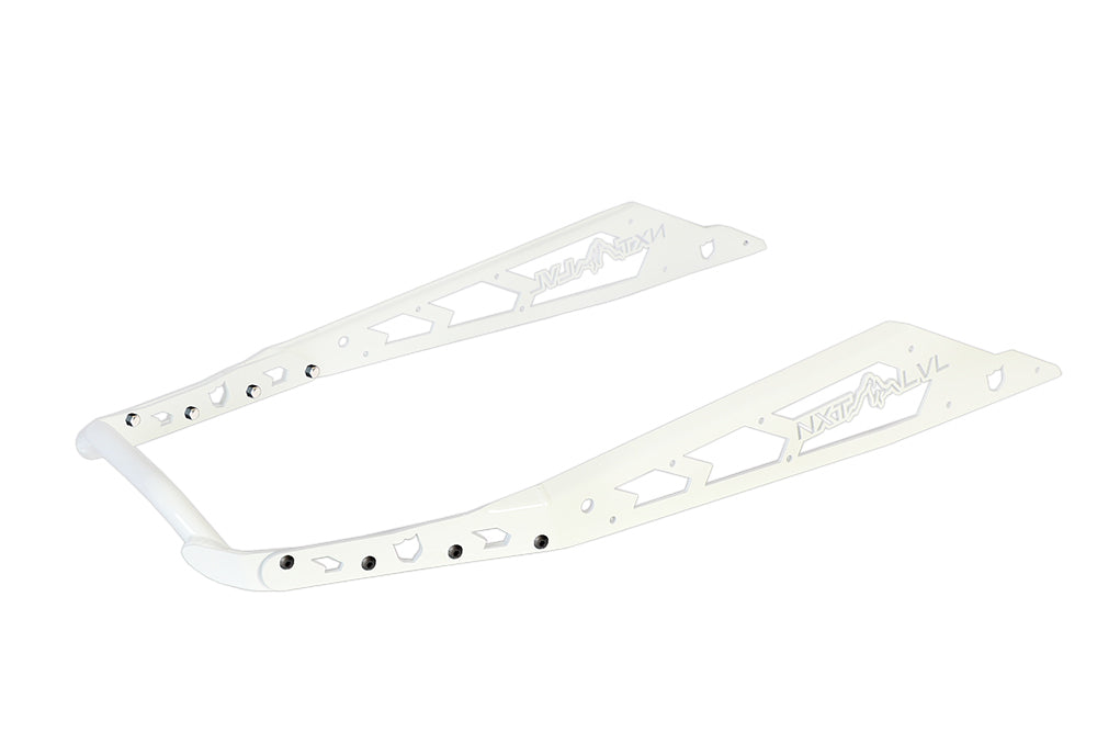 PRO ARMOR NXPRB232-WHT Nxt Lvl Rear Bumper for Polaris 2022 RMK Khaos Matryx 146" Snow Segment