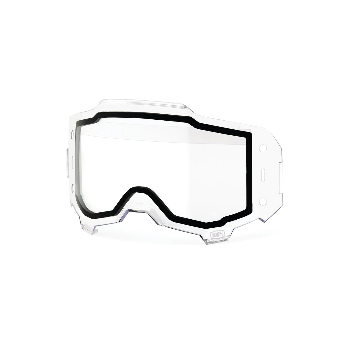 100-Percent Armega/Armatic Forecast Dual Pane Clear Lens for Offroad Eyewear