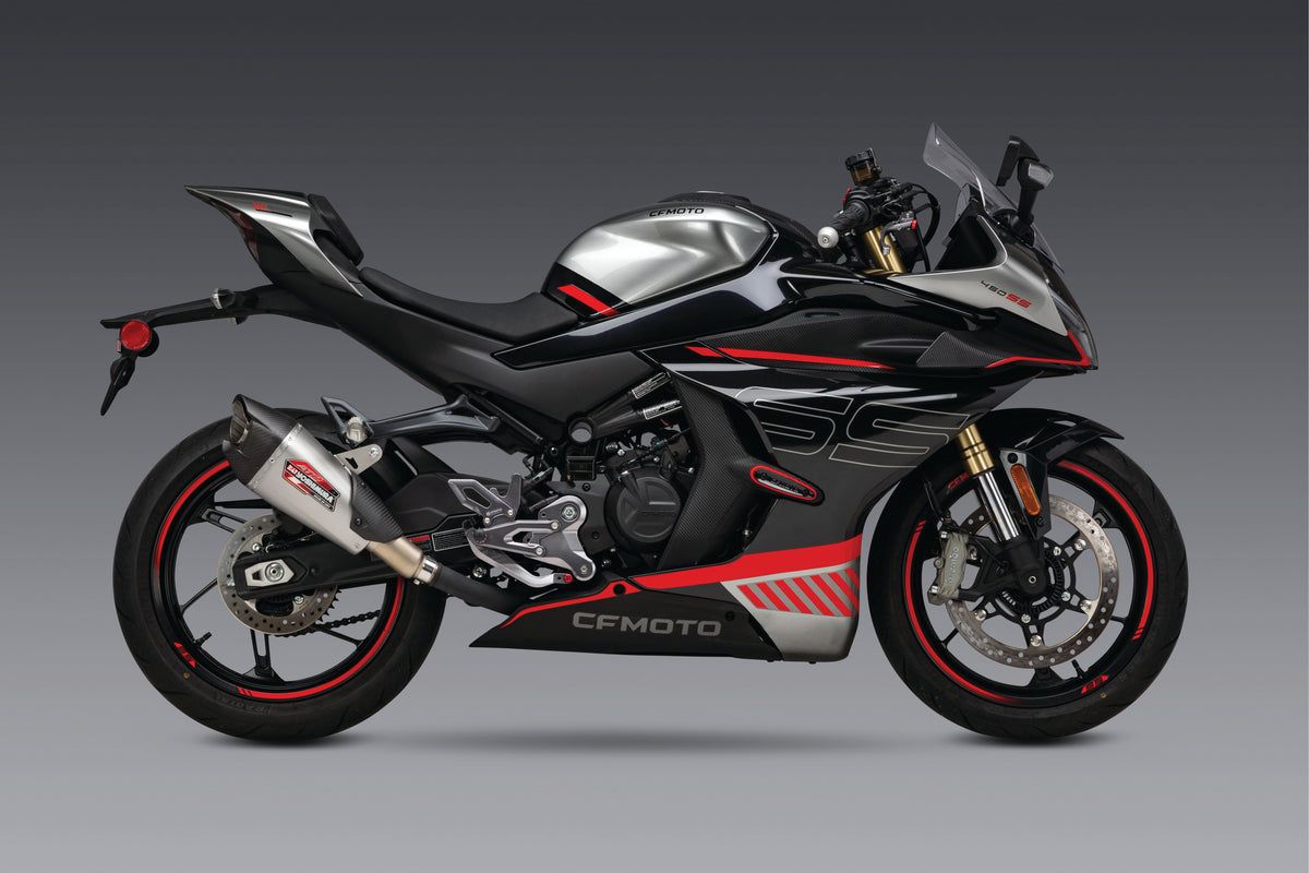 Yoshimura AT2 Slip-On Exhaust for CF-MOTO 450 SS & NK – Street Performance Muffler