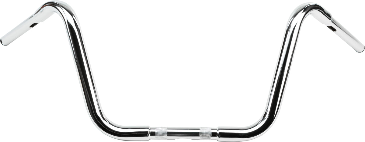 HardDrive 1.25-inch Ape Hanger Handlebars with 8.5-inch Pull Back in Chrome for Harley Davidson V-Twin Models