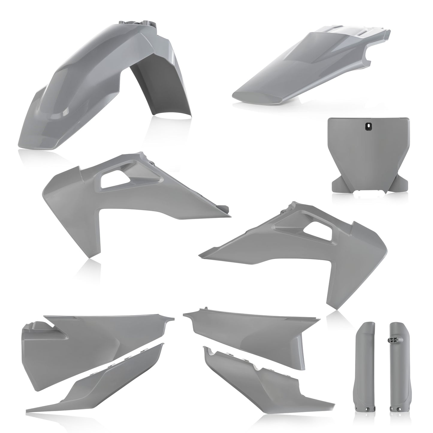 ACERBIS Full Plastic Kit for Husqvarna FC 450 Rockstar Edition (2019-2021) - Grey